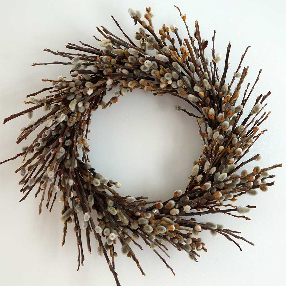 Pussy Willow Wreath 32