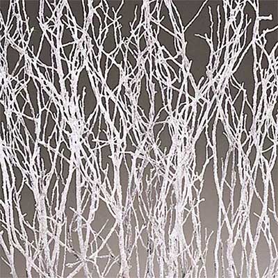 Huckleberry Branches - White Sparkle
